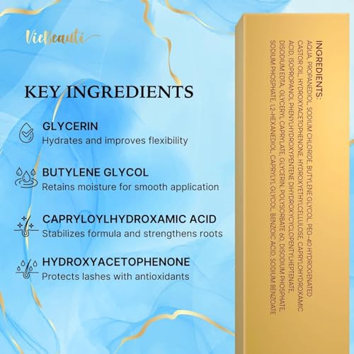 VieBeauti Eyelash Growth Serum | Longer Fuller Lashes 5mL