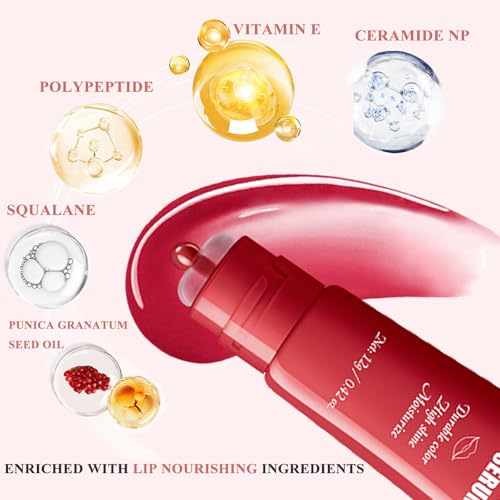 Tinted Lip Serum with Plumping Polypeptides - Hydrating Gloss