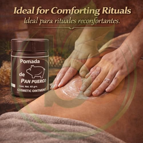 Pomada de Pan Puerco (Cosmetic Ointment) 40g - Spinen - Made in Mexico