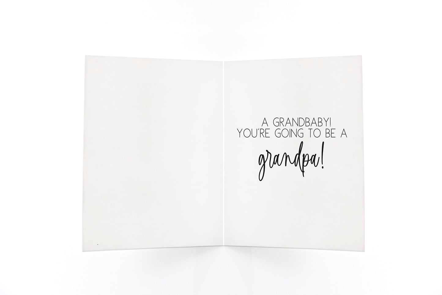 Pregnancy Announcement Card for Dad, What Do You Get a Dad Who Has Everything? New Grandchild Card for New Grandpa, From Son or Daughter (What do you get a Dad who has everything?)