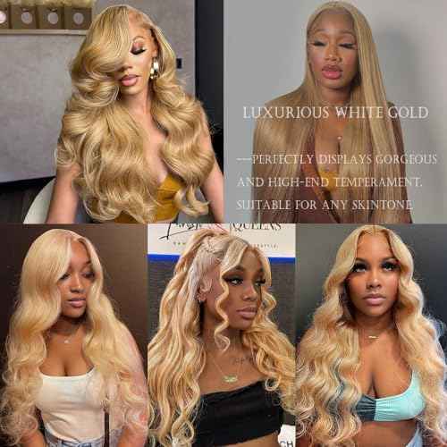 ijoy 27# Blonde Long Straight Bundle Human Hair Bundle Honey Blonde Color Brazilian Virgin Hair Weave 1 Bundle 18 Inch Double Weft