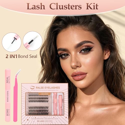 Thai-Style 3D Silk Lash Clusters 11-16mm C Curl Kit, 120pc