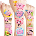 96pcs Brain Temporary Tattoos for Kids - Educational Science Stickers