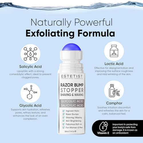 ESTETIST Razor Bump Roll-On – Ingrown Hair & Post-Shave Care