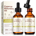 Cyperus Rotundus Oil for Hair Removal 60ml x2 with Sweet Almond & Aloe – Pain-Free Body & Face