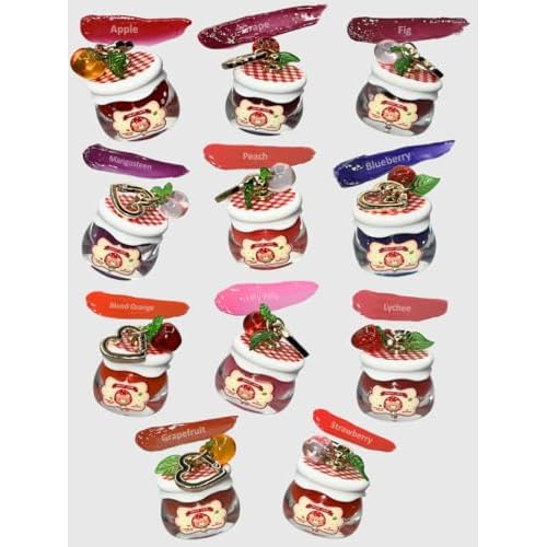 Nekoyanin Fruit Jam Lip Gloss Keychain (Lilly Pilly, 1.5oz)