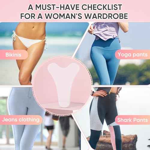 4 Pack Y Shape camel Toe Concealer, Reusable Camel Toe Cover, Seamless Camel Toe Hider, No Camel Toe Underwear Guard