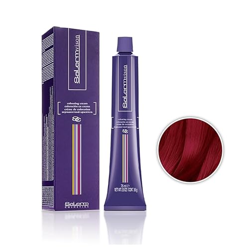 Salermvison Hair Coloring Cream #6,92 Dark Violet Pearl Blonde, 2.3 Ounce