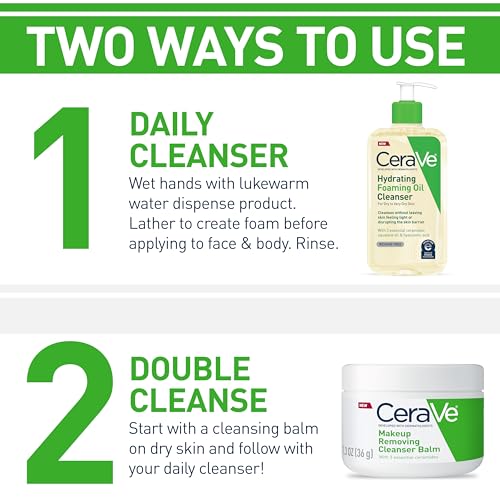 CeraVe Hydrating Foaming Oil Cleanser 19oz | Dry Skin