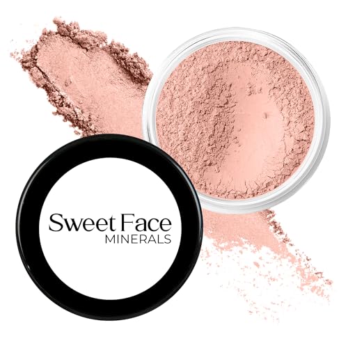 BLUSH (SWEET CHEEKS) Mineral Makeup Powder Bare Face Shadow Contour Rouge Highlight (20 gram Sifter Jar)