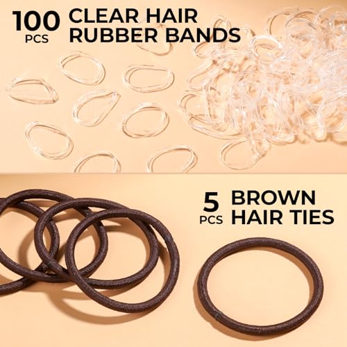 Hair Bun Maker Kit - 200 Piece Set with Donuts, Pins & Nets