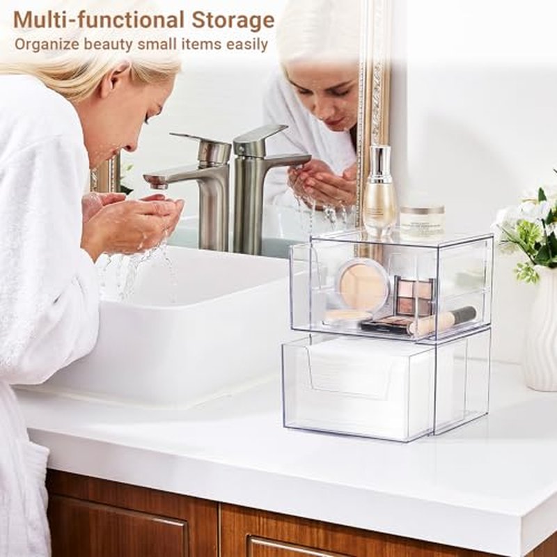 Clear Acrylic Face Towel Dispenser with U-Shaped Opening | HOMETUK