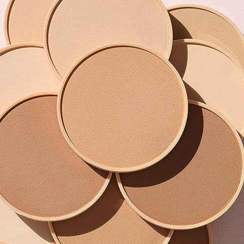 Wander Beauty Wanderlust Powder Foundation - Medium - Blurs and Evens Skin Tone - Perfects and Hydrates With Hyaluronic Acid, Aloe, Honeysuckle, & Vitamin E - Lightweight, Buildable Coverage - 0.31 oz