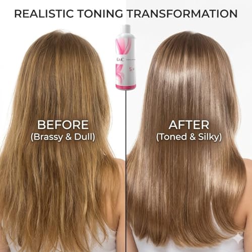 5 Volume Developer with Collagen - Professional Hair Lightening