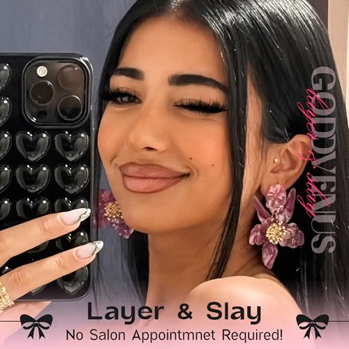 Lash Clusters Kit 13-21MM Lash Spikes Eyelash Clusters 80D 100D Thick Cluster Eyelash Extensions Kit Spiky DIY Lash Extensions Kit Individual Lashes Volume 295PCS
