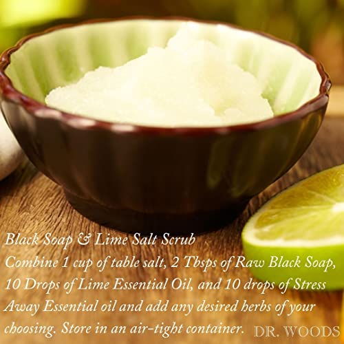 Dr. Woods Liquid Black Soap - Natural Exfoliating Cleanser, 32 Fl Oz (Pack of 3)