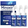Artimore 6oz Minoxidil Foam for Hair & Beard Growth - Pack of 3 (2oz Each)