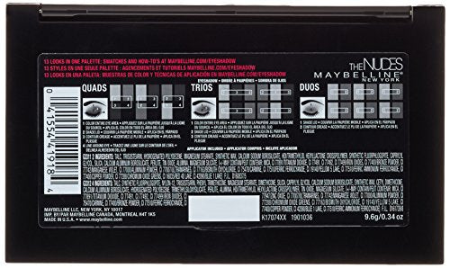 Maybelline The Nudes Eyeshadow Palette & Eyeliner Set