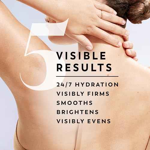 Olay Super Serum Body Cream for Dry Skin, 24hr Long Lasting Hydration, 5+ Ingredient Serum Complex for Bright Even Firm Luminous Skin, Sweet Vanilla & Soft Wood Scent,10 fl oz