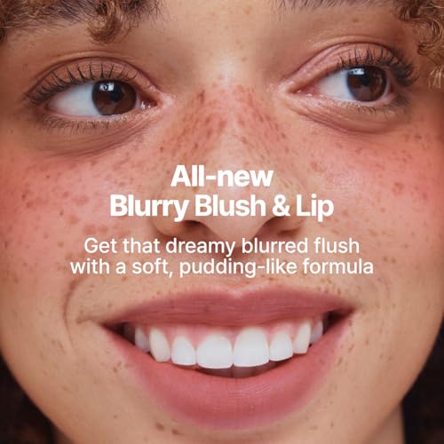 fwee Blurry Pudding Pot + Keychain SET | Airbrushed Blush & Lip, Buildable Pigment, Long-lasting, Lightweight, Easy to Blend, Natural Soft Matte Finish Makeup ? Baby (Soft Pink) | 0.17 oz