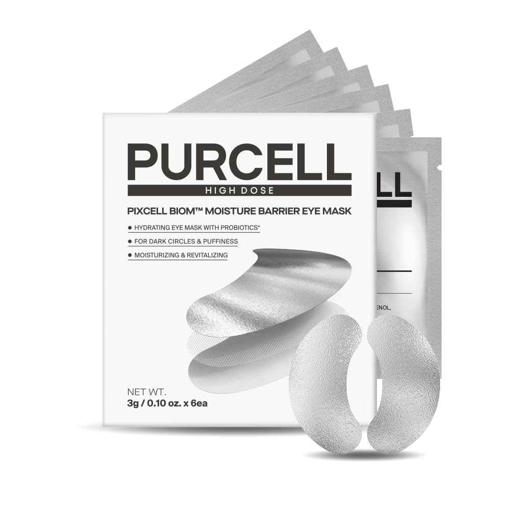 PURCELL Pixcell Biom Moisture Barrier eye mask(6 pairs, 0.10oz)