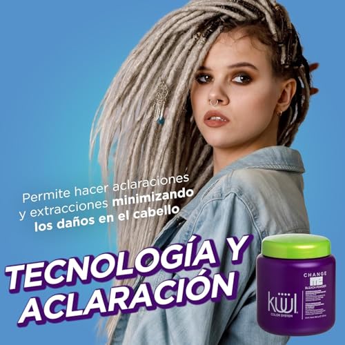 Fantasy Nails Bleach Powder 12.35oz - Professional Hair Lightening