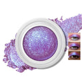 Holographic Purple Blue Pink Eyeshadow - Cream to Powder