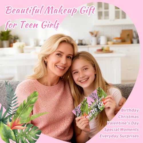 Color Nymph Kids Makeup Palette in Pink – All-in-One Gift Set for Teens & Tweens