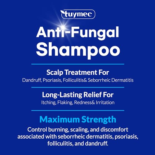 Tuymec Psoriasis Shampoo - Anti-Dandruff for Scalp Relief 300ML