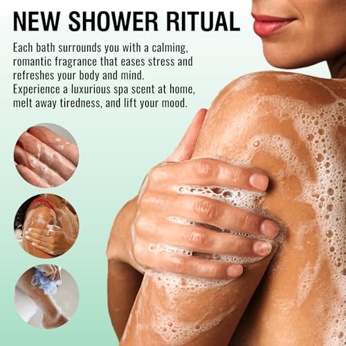 Sttes Smell Rio Shower Oil 05# (Vanilla Orchid Sandalwood) - Natural Moisturizing Body Cleanser with Sunflower, Jojoba & Macadamia Oils, Paraben & Mineral Oil Free, 155g/5.47 Oz