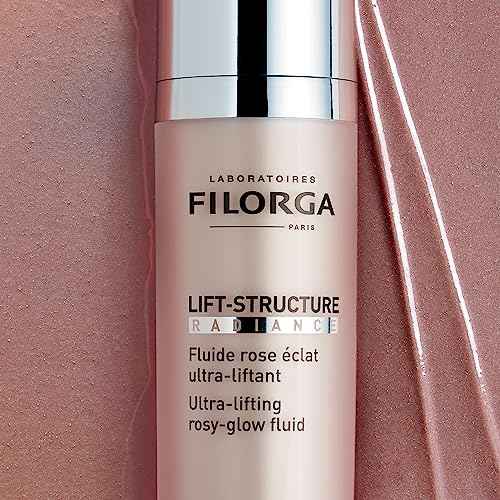 Filorga Lift-Structure Radiance Anti-Aging Fluid, Ultra-Lifting Fluid for Firmness, Volume, and a Radiant, Dewy Complexion, 1.69 fl oz