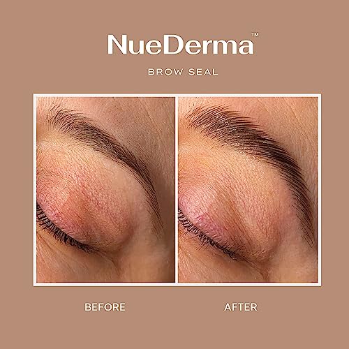 Brow Seal with Castor Oil - Clear Eyebrow Gel, Waterproof Eyebrow Makeup, Styling Wax for Feathered & Fluffy Brows - 1 OZ