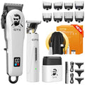 Professional Hair Clippers for Men Cordless Barber Kit IPX7