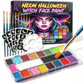 Face Paint Kit - 20 Colors Water Based for Kids & Adults