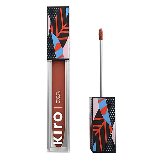 KIRO Non-Stop Airy Matte Liquid Lipstick - Nutmeg Nude | Transferproof I Waterproof lipstick Long Lasting I Apricot & Avocado Oil | 100% Vegan | 5ml | No Parabens, No Toxins