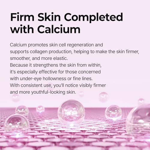 Dr.Melaxin Calcium Hydrogel Eye Patches for Puffy Eyes & Dark Circles (60 Count)