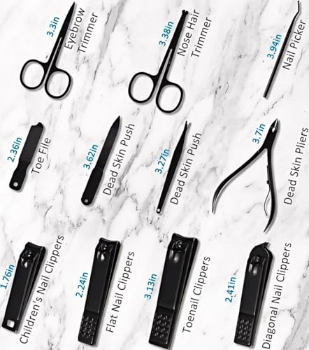 MINKINH 26-Piece Manicure Set Professional Nail Care Kit