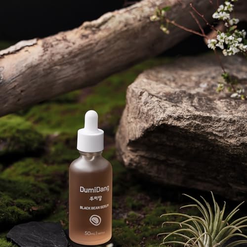 Black Bean Serum - Korean Traditional Vegan Skincare Formula, Anti-Aging and Elasticity with Fermented Black Bean Extract, Vegetable Collagen and Carrot Extract, 50mL | 1.69fl.oz.