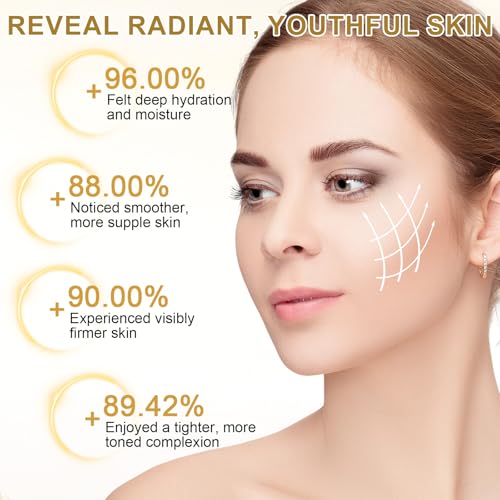 Snail Mucin Sheet Mask with Snail Mucin Serum, Hydrogel Collagen Face Mask, Overnight Hydrating Moisturizer Facial Masks Skincare Korean (4ea)