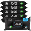 DUDE Wipes Unscented Flushable Wet Wipes for Sensitive Skin - 288 Count