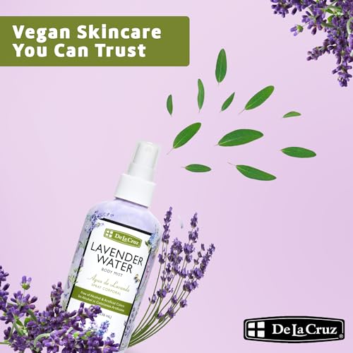 De La Cruz Lavender Body Mist Spray - 8 fl oz