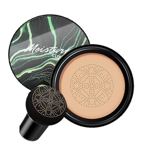Natural Air Cushion CC Cream Foundation with Mushroom Sponge, 20g