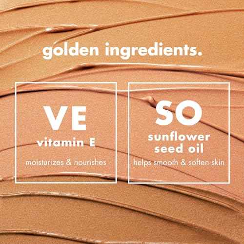 e.l.f. SKIN Bronzing Drops, Liquid Bronzer For Face & Skin, Creates A Sun-Kissed Glow, Infused With Vitamin E, Vegan & Cruelty-Free, Pure Gold