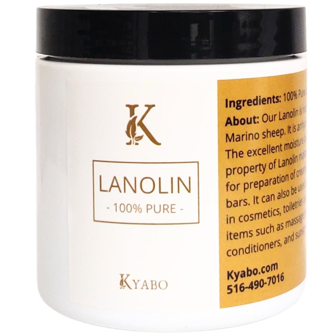 LANOLIN 1 lb. USP Grade Anhydrous 100% Pure Skin Moisturizer