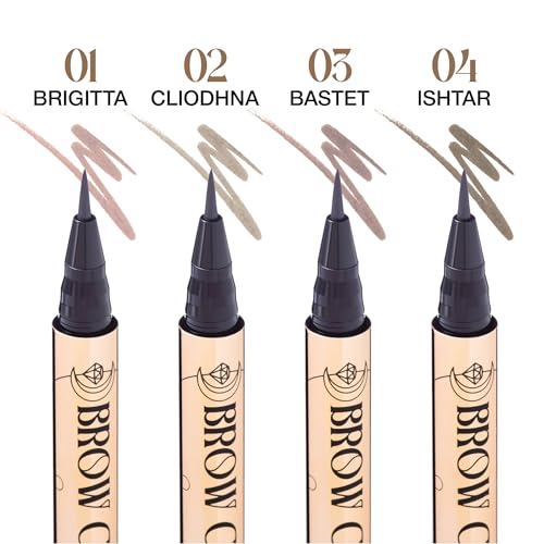 Liquid Eyebrow Pen ? All Day Wear, Smudge-Proof ? Smooth Application & Lightweight Cool Tone Formula ? 0.02 fl.oz. Brow Goddess (Bastet)