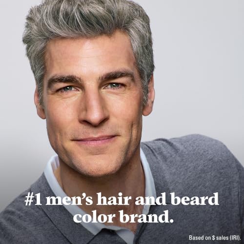 Just For Men Touch of Gray Mustache & Beard Dye Dark Brown-Black 1 Pack