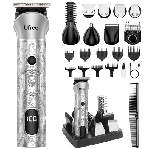 Ufree 7-in-1 Beard Trimmer for Men | 1-10mm Adjustable