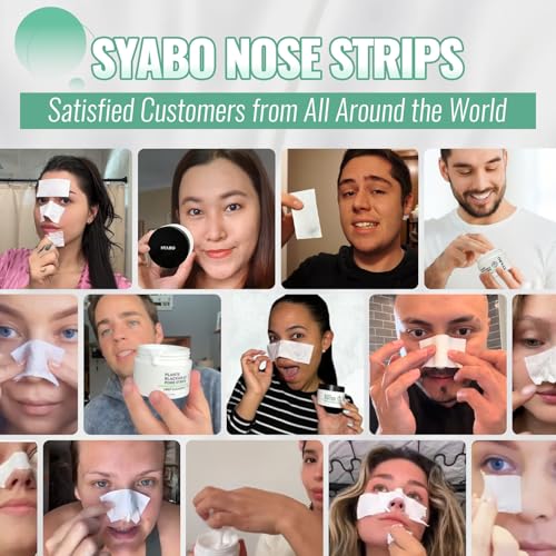 SYABO 2.0 Blackhead Remover Mask with Salicylic Acid | 100 Strips