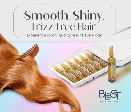 Intensive Repair Ampoules for Hair with Biotin Keratin Proteins