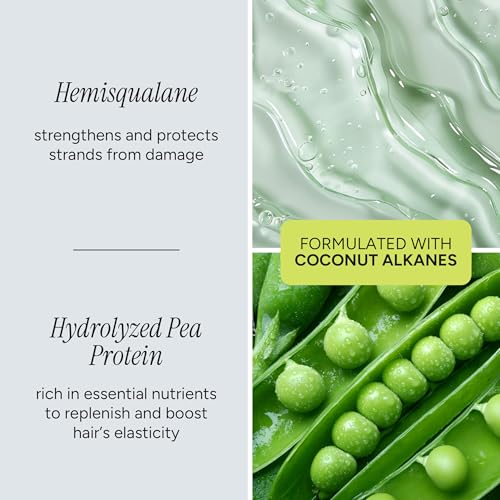 The Hair Method Heat Protect Serum – Lightweight, Silicone-Free Hair Shield with Hemisqualane & Pea Protein, Vegan, 6.25 fl oz